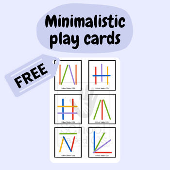 Preview of FREE - popsicle stick play cards