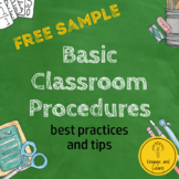FREE sample of the guide: 20 Basic Classroom Procedures
