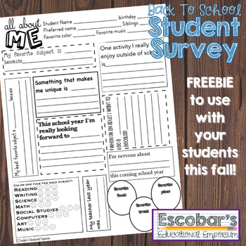 FREE student survey