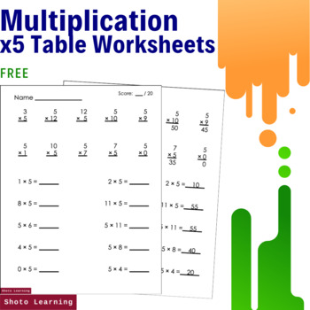 grade 5 multiplication worksheets teaching resources tpt