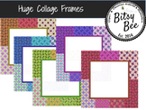 Huge Collage Frames  (Bitsy Bee Clip Art)