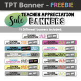 FREEBIE: Teacher Appreciation Sale Banners