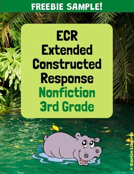 Preview of FREEBIE! 3rd Grade ECR - Extended Constructed Response Puzzle! STAAR