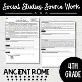 4th Grade- Ancient Rome Source Work-Class Starters with a 