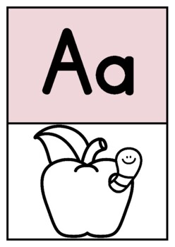 Preview of FREEBIE A-Z Letter classroom Signs