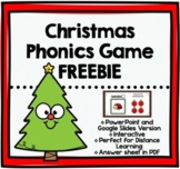 FREEBIE ALERT Christmas Holiday Phonics Game for PowerPoin