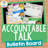 FREEBIE:  Accountable Talk Bulletin Board (Conversation St