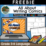 FREEBIE: All About Writing Comics (Grade 3-8)