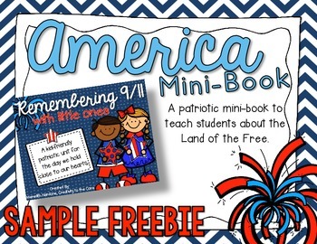 Preview of 9/11 FREEBIE America Mini-Book