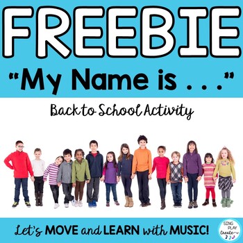 FREEBIE: Name Game, Ice Breaker, First Day Activity