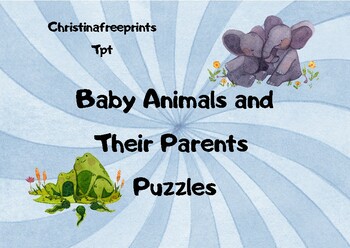 Baby Animals And Their Parents Teaching Resources | TPT