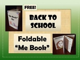 FREEBIE: Back to School Foldable "Me Book" - First Day of 