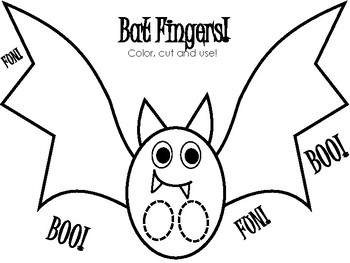 Preview of FREEBIE - Bat Fingers
