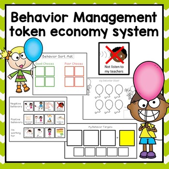 Preview of FREE Behavior Management Token Economy. Autism ADHD Speech