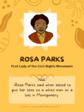 FREEBIE! Black History Month Rosa Parks Poster