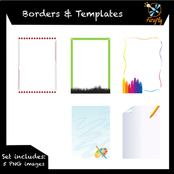 Preview of FREEBIE: Borders & Templates