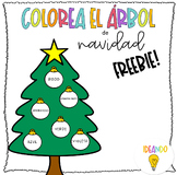 FREEBIE! COLOREA EL ARBOL - Navidad