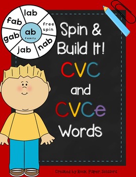 Preview of CVC and CVCE Words