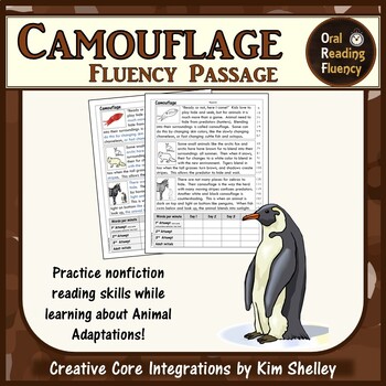 Preview of FREEBIE Camouflage Fluency