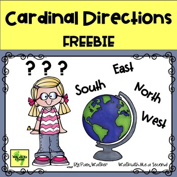 Preview of FREEBIE Cardinal Directions