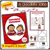 FREEBIE! Chocolate, Chocolate Song for PreK and Kindergarten