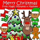 FREEBIE!!! Christmas Clip Art- Merry Christmas Mixed Pack