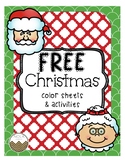 FREEBIE Christmas Coloring Sheets and Activities