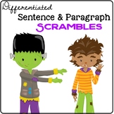 Halloween Sentence & Paragraph Scrambles
