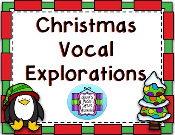 Preview of FREEBIE Christmas Vocal Pitch Explorations