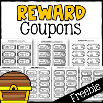 Preview of Reward Coupons