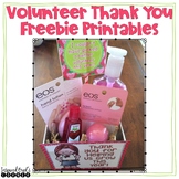FREEBIE Classroom Volunteer Thank You Pack