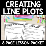 Creating Line Plot Worksheets, Line Plots with Fractions, 