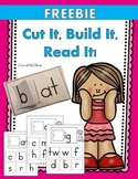 FREEBIE! Cut It, Build It, Read It! (Rhyming Words Activity)