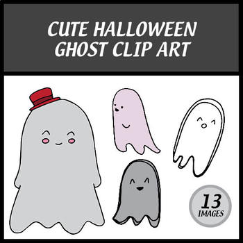 FREE - Halloween Clipart - Ghosts by Creative Lab | TPT