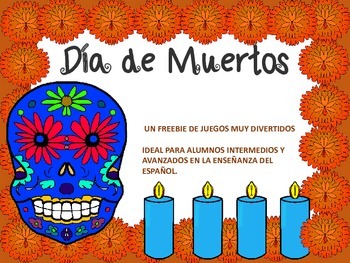 Preview of FREEBIE DIA DE MUERTOS. JUEGOS