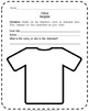 FREEBIE Design a T-Shirt Book Response Project | TPT