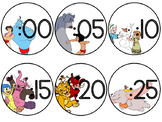 FREEBIE Disney Clock Labels