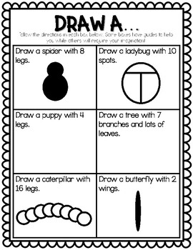 Preview of FREEBIE! Draw a... Worksheet