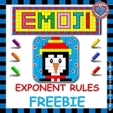 FREEBIE EMOJI - Exponent Rules (1st Introduction - Definitions)