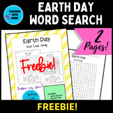 FREEBIE Earth Day Word Search