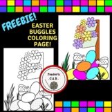 FREEBIE!  ~Easter Buggles Coloring Page~