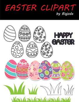 Preview of FREEBIE Easter Clipart