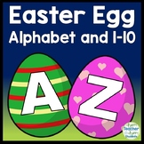 FREEBIE Easter Egg Alphabet and Numbers