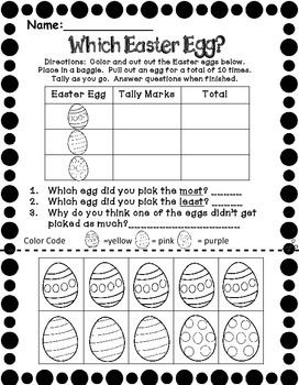 Easter Worksheets by Teaching Second Grade | Teachers Pay Teachers