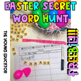FREEBIE Easter Secret Word Work Hunt!