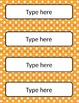 freebie editable basket labels by teacher at heart tpt