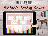 FREEBIE Editable Template | Seating Charts