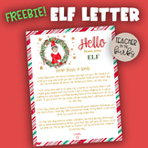 FREEBIE! Elf Arrival Letter | Classroom Elf | December Cla