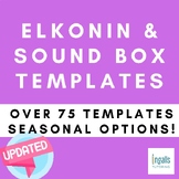 Elkonin Boxes (Seasonal and Classic) Templates & Phoneme/G