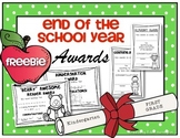 (FREEBIE) End of the School Year Awards for Kindergarten a